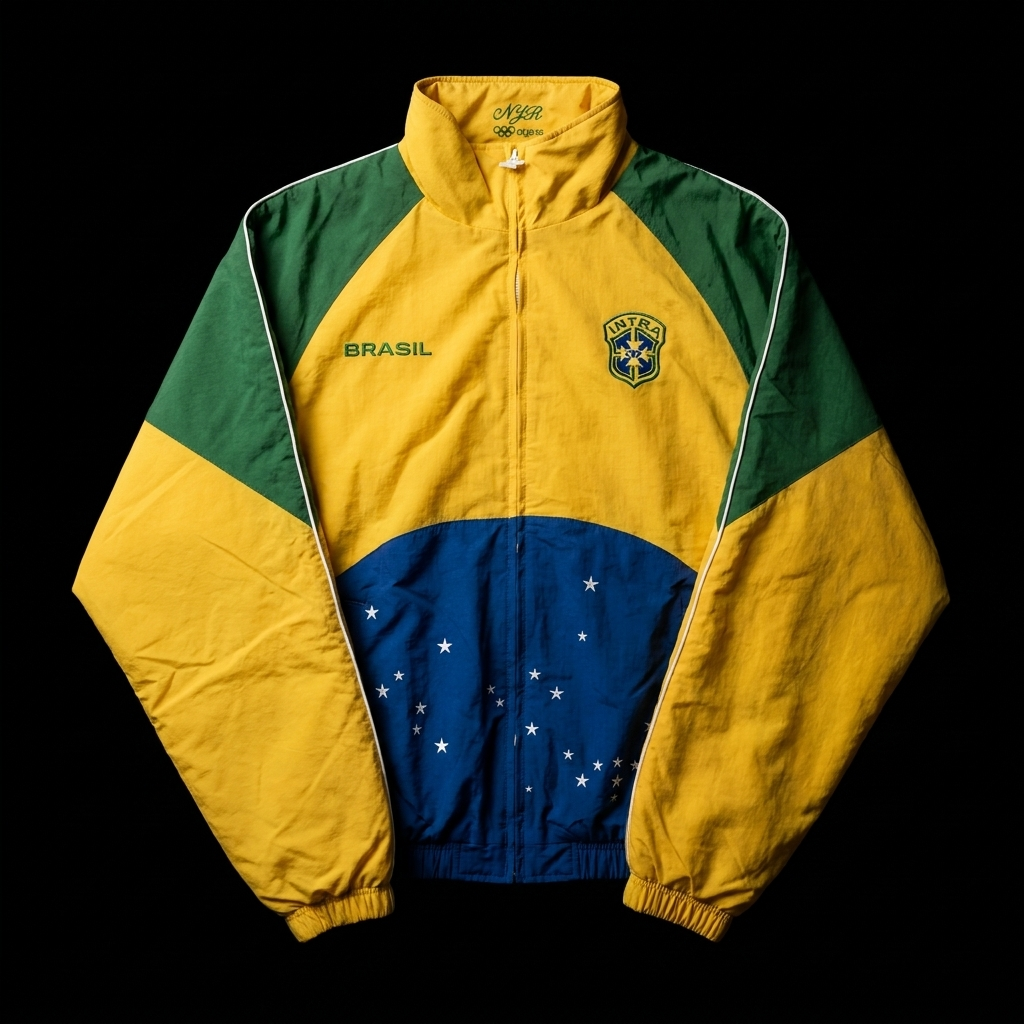 Brasil Zip Up Jacket